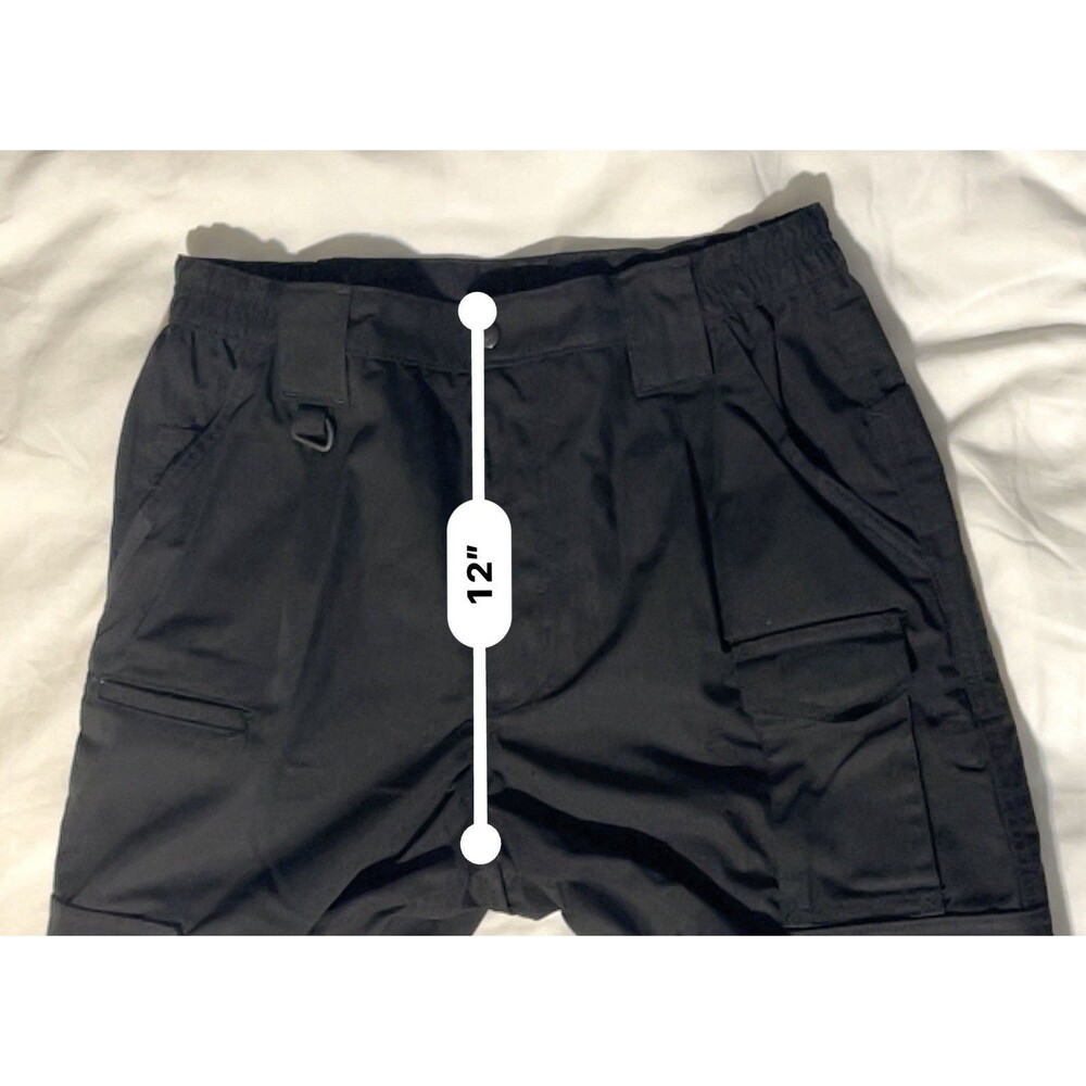 Propper Cargo Pants Mens 34x30 Black Tactical Utility Work Hiking Ripstop - Picture 7 of 8